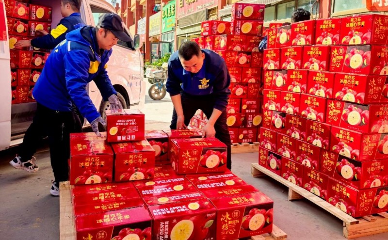 德邦快遞助力蘋果運輸，品質服務書寫小城大業新篇章