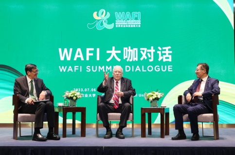 中國農(nóng)業(yè)大學校長孫其信對話世界糧食獎基金會榮譽主席肯尼斯·奎因